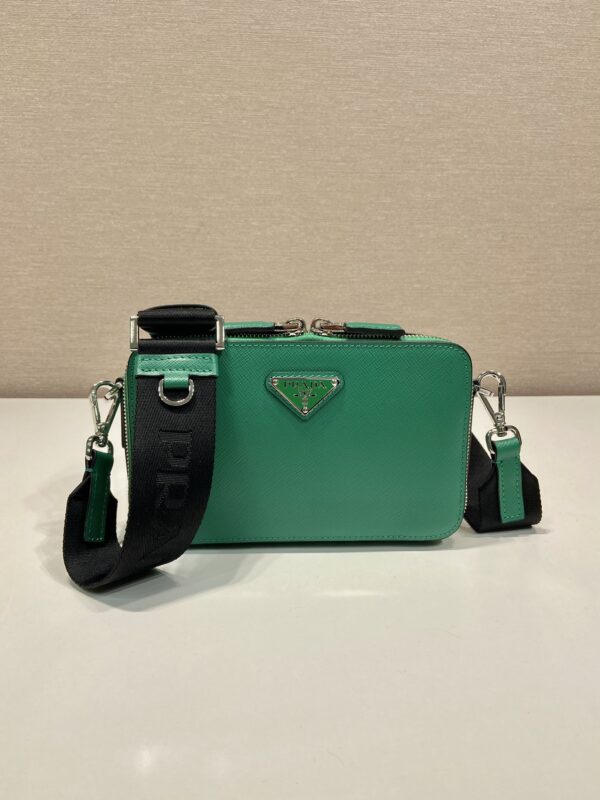 Prada Brique Saffiano leather bag