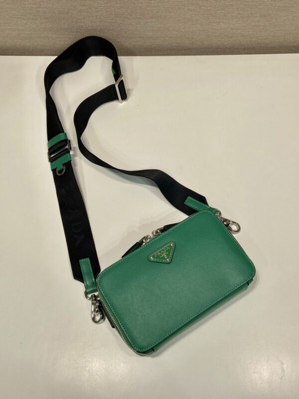 Prada Brique Saffiano leather bag