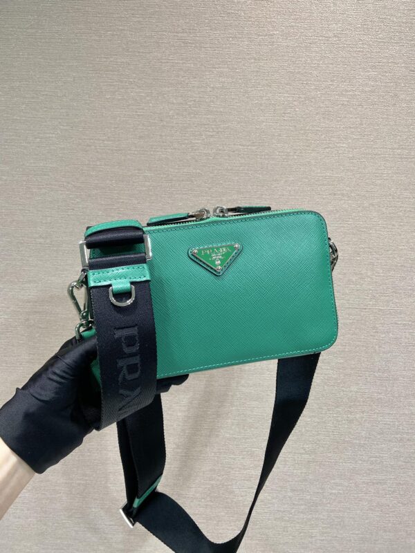 Prada Brique Saffiano leather bag