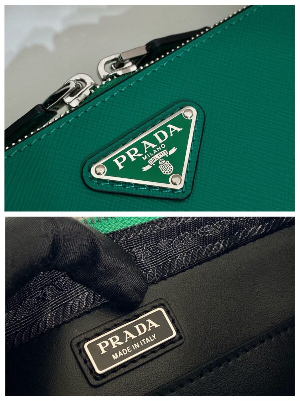 Prada Brique Saffiano leather bag