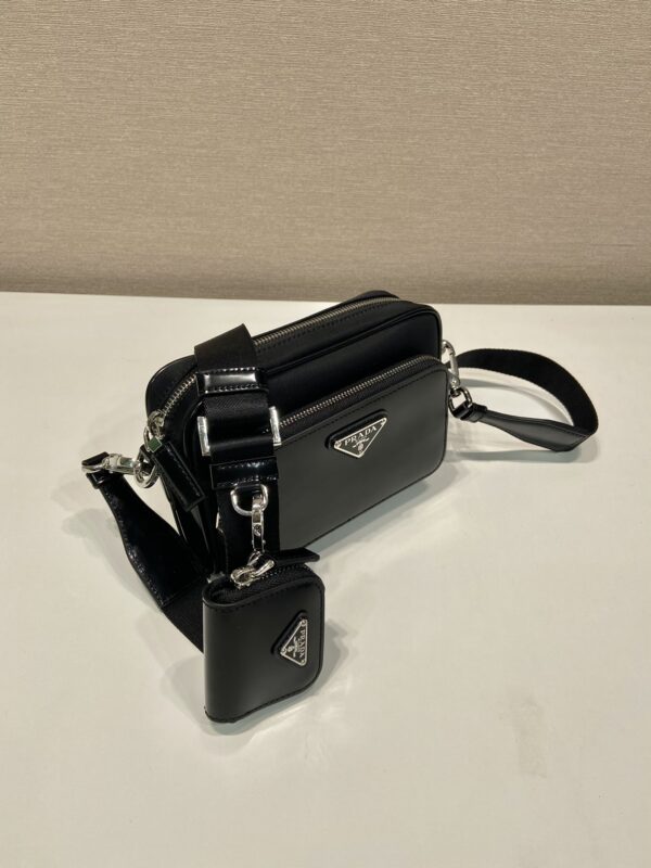 Prada Re-Nylon and Saffiano leather shoulder bag