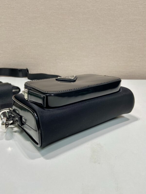 Prada Re-Nylon and Saffiano leather shoulder bag