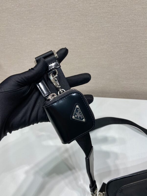Prada Re-Nylon and Saffiano leather shoulder bag