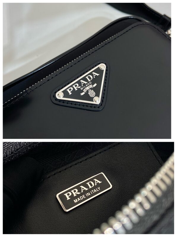 Prada Re-Nylon and Saffiano leather shoulder bag