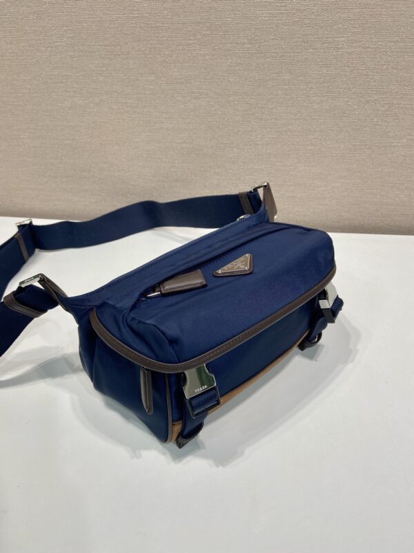 Prada Re-Nylon and Saffiano leather shoulder bag