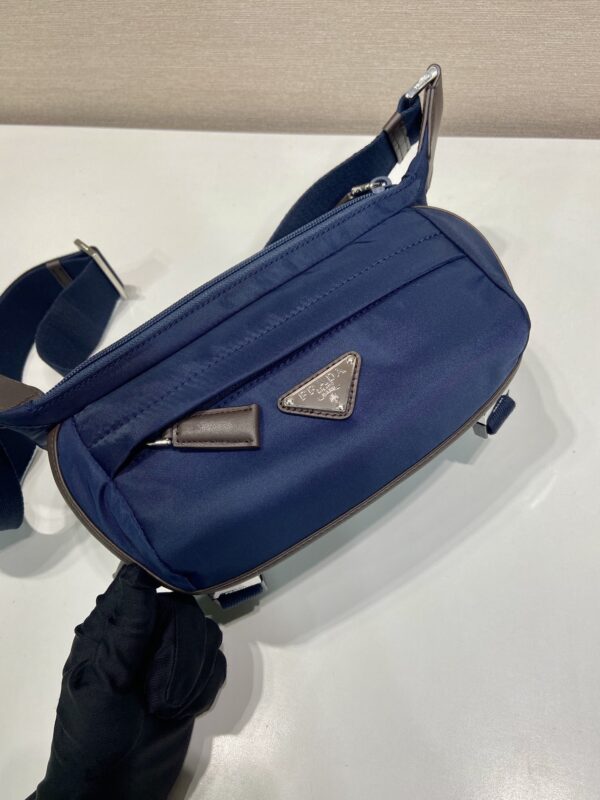 Prada Re-Nylon and Saffiano leather shoulder bag