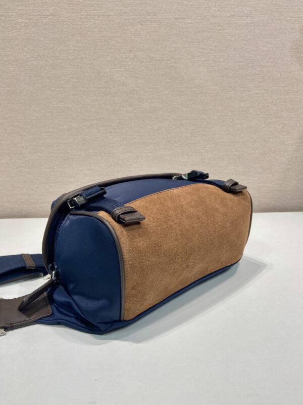Prada Re-Nylon and Saffiano leather shoulder bag