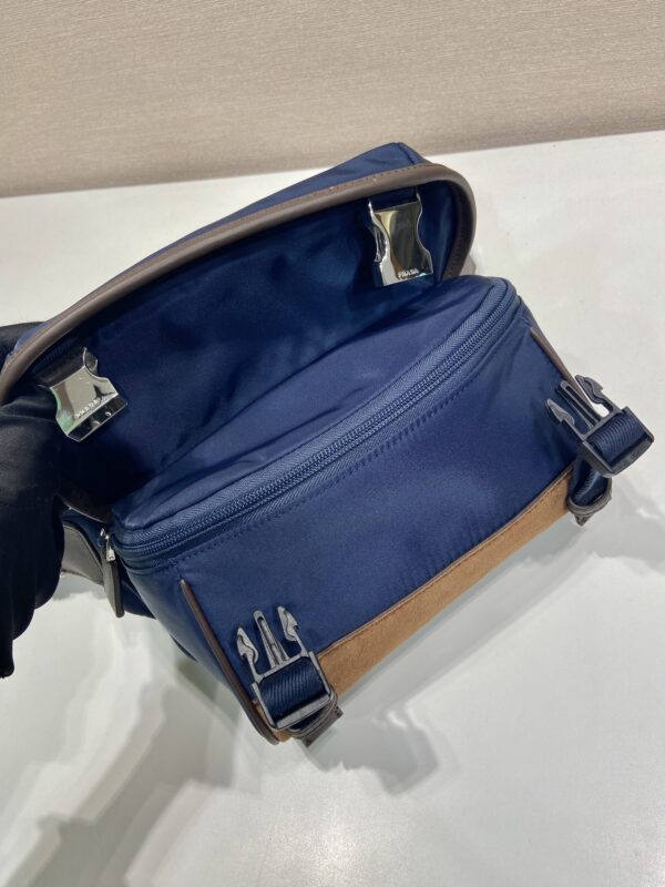 Prada Re-Nylon and Saffiano leather shoulder bag