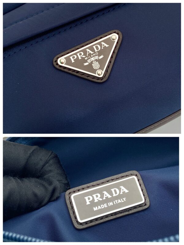 Prada Re-Nylon and Saffiano leather shoulder bag