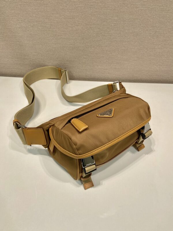 Prada Re-Nylon and Saffiano leather shoulder bag