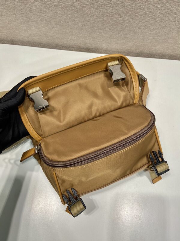 Prada Re-Nylon and Saffiano leather shoulder bag