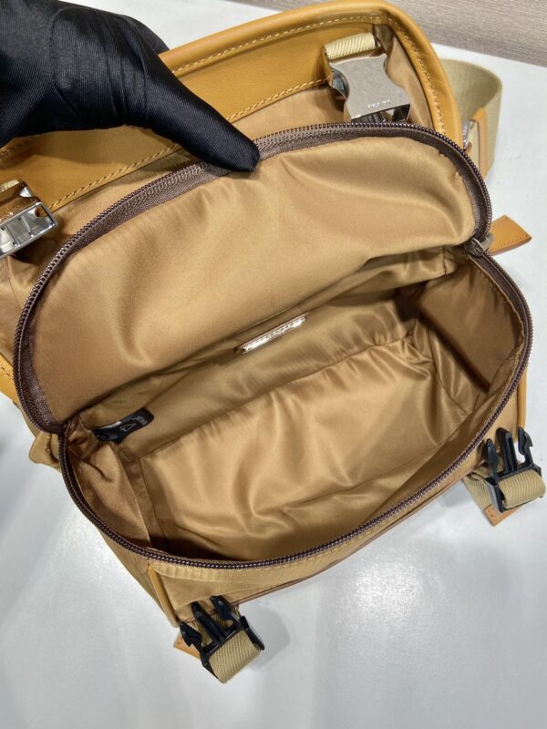 Prada Re-Nylon and Saffiano leather shoulder bag