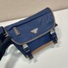 Prada Re-Nylon and  leather shoulder bag