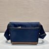 Prada Re-Nylon and  leather shoulder bag