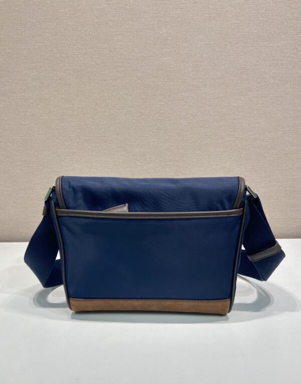 Prada Re-Nylon and  leather shoulder bag