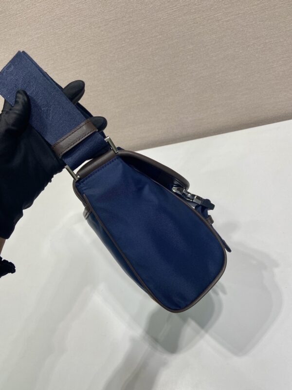 Prada Re-Nylon and  leather shoulder bag