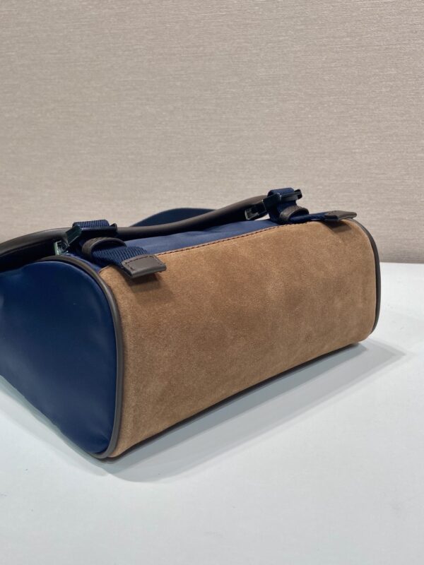 Prada Re-Nylon and  leather shoulder bag