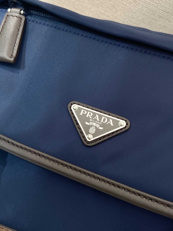 Prada Re-Nylon and  leather shoulder bag