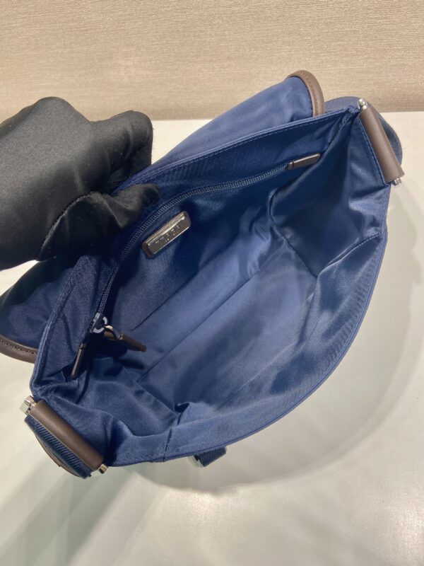 Prada Re-Nylon and  leather shoulder bag