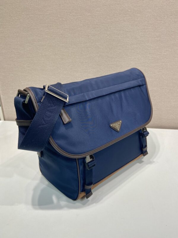 Prada Re-Nylon and leather shoulder bag
