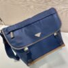 Prada Re-Nylon and leather shoulder bag