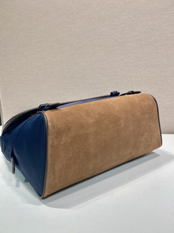 Prada Re-Nylon and leather shoulder bag