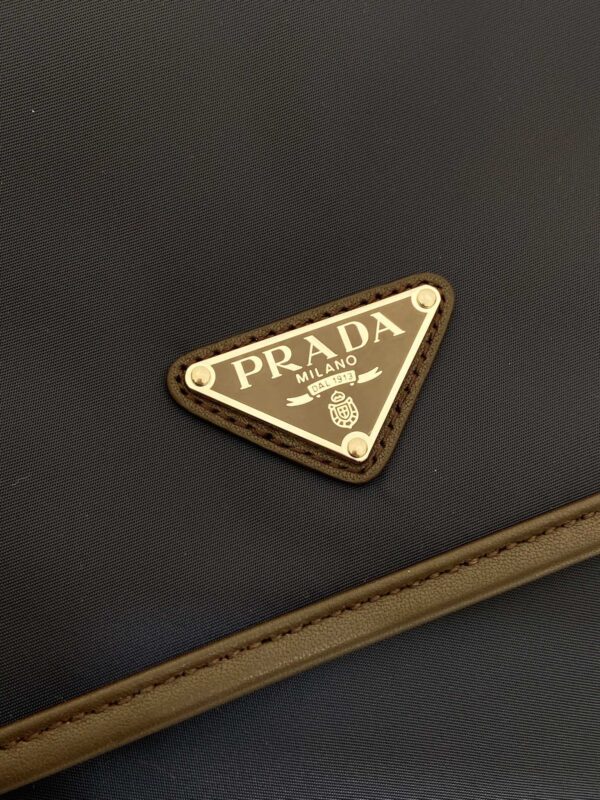 Prada Re-Nylon and leather shoulder bag
