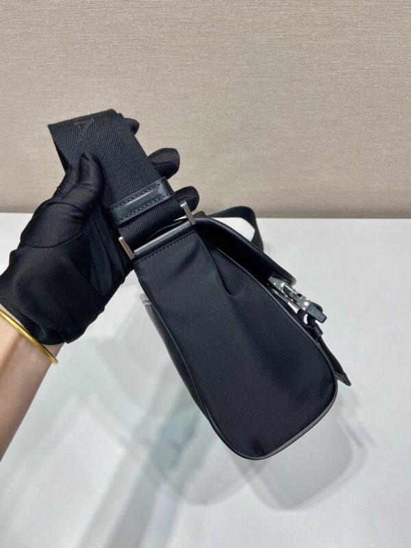 Prada Re-Nylon and leather shoulder bag