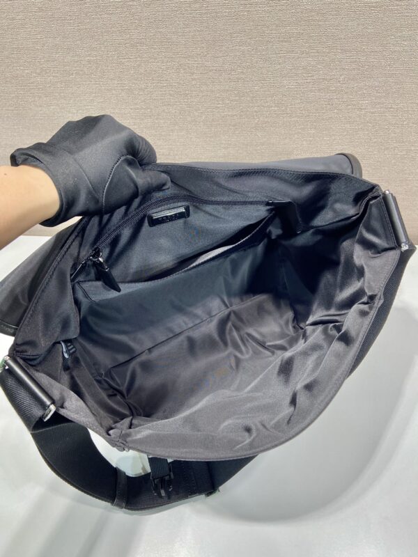 Prada Re-Nylon and leather shoulder bag