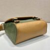 Prada Re-Nylon and leather shoulder bag