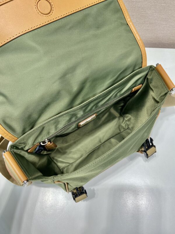 Prada Re-Nylon and leather shoulder bag