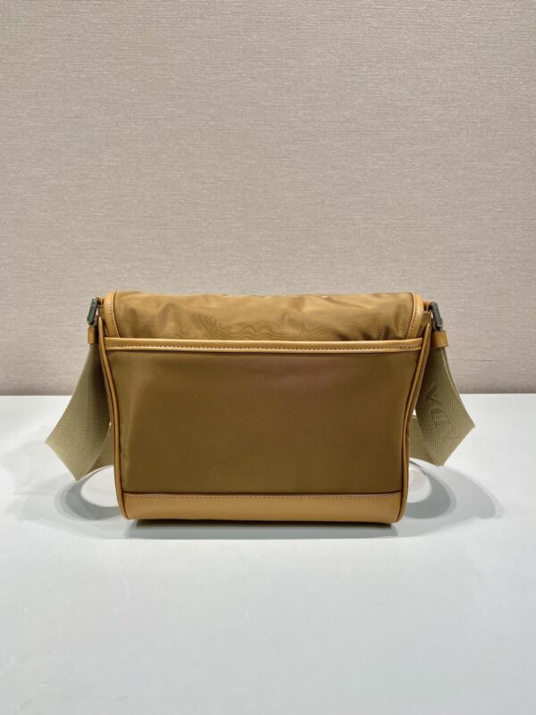 Prada Re-Nylon and leather shoulder bag