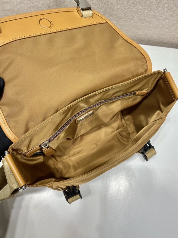 Prada Re-Nylon and leather shoulder bag