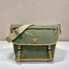 Prada Re-Nylon and leather shoulder bag