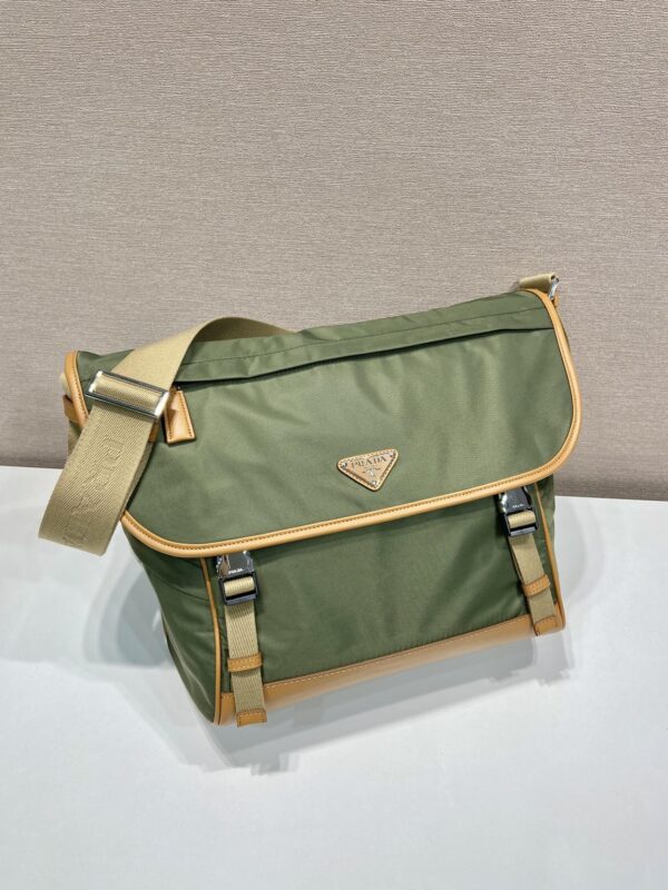 Prada Re-Nylon and leather shoulder bag