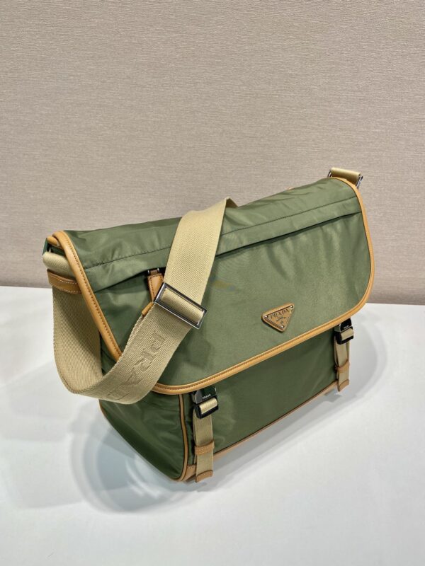 Prada Re-Nylon and leather shoulder bag