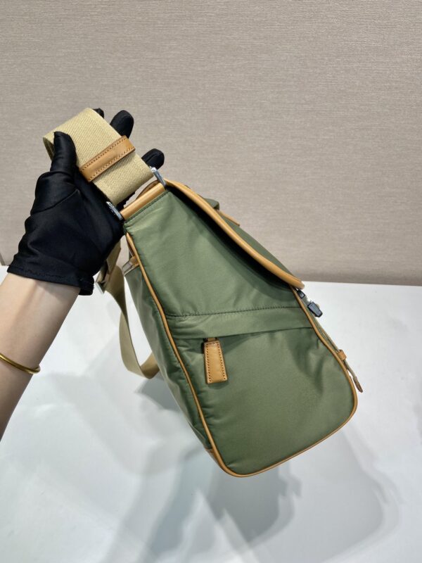 Prada Re-Nylon and leather shoulder bag