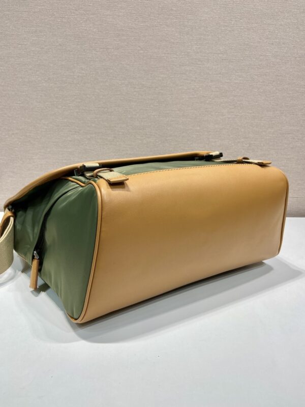 Prada Re-Nylon and leather shoulder bag