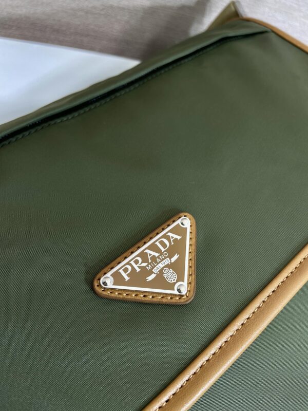 Prada Re-Nylon and leather shoulder bag