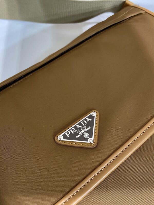 Prada Re-Nylon and leather shoulder bag