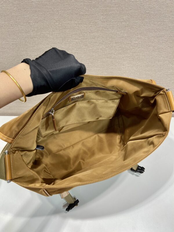 Prada Re-Nylon and leather shoulder bag