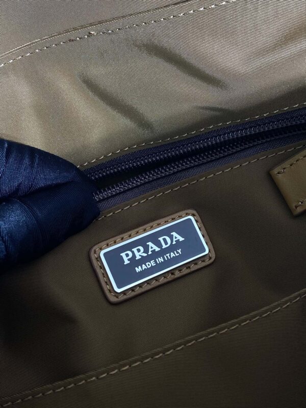 Prada Re-Nylon and leather shoulder bag