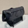 Prada Re-Nylon and leather shoulder bag