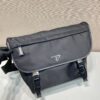 Prada Re-Nylon and leather shoulder bag