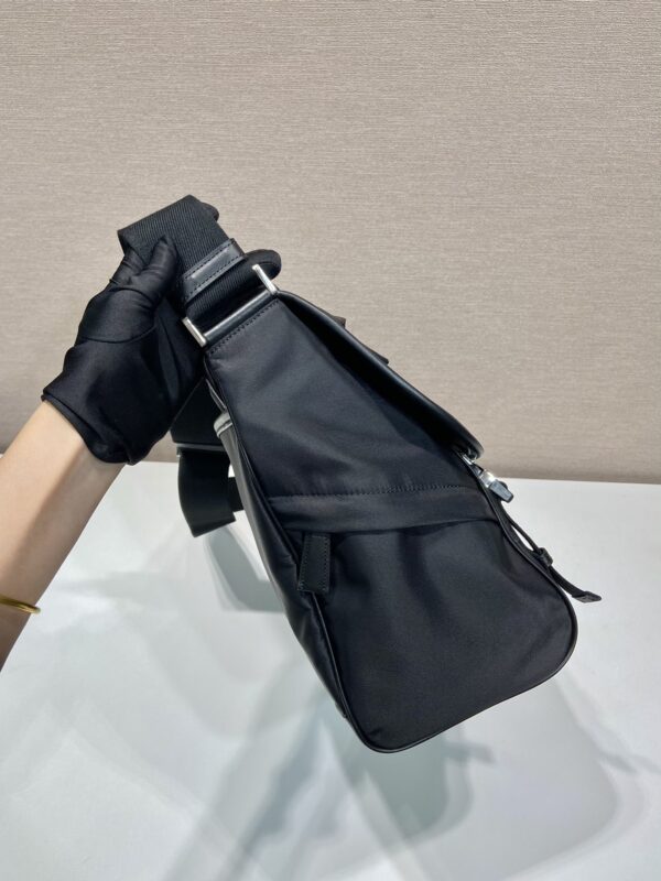 Prada Re-Nylon and leather shoulder bag
