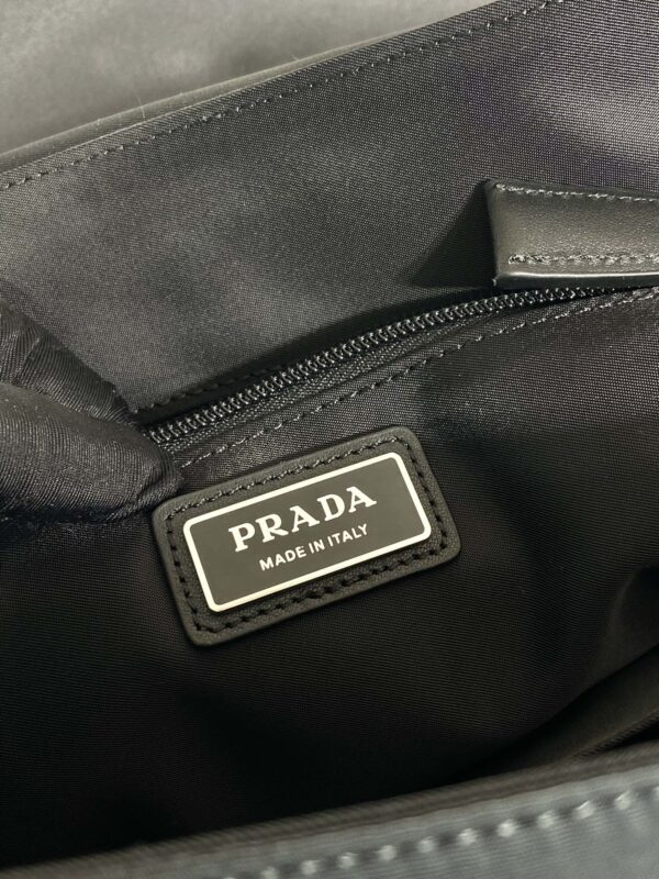 Prada Re-Nylon and leather shoulder bag