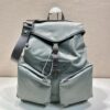 Prada Re-Nylon and leather backpack
