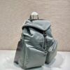 Prada Re-Nylon and leather backpack