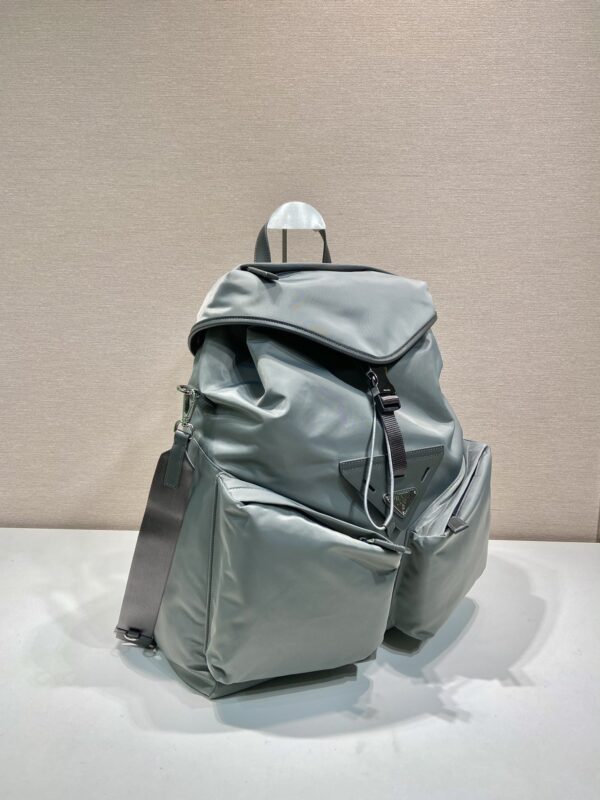 Prada Re-Nylon and leather backpack