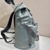 Prada Re-Nylon and leather backpack